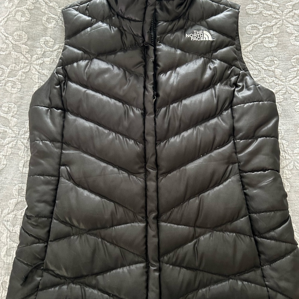 The North Face Black Quilted Vest